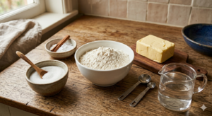 ingredientes churros harina mantequilla agua cocina casera