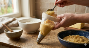 masa churros manga pastelera preparacion paso a paso